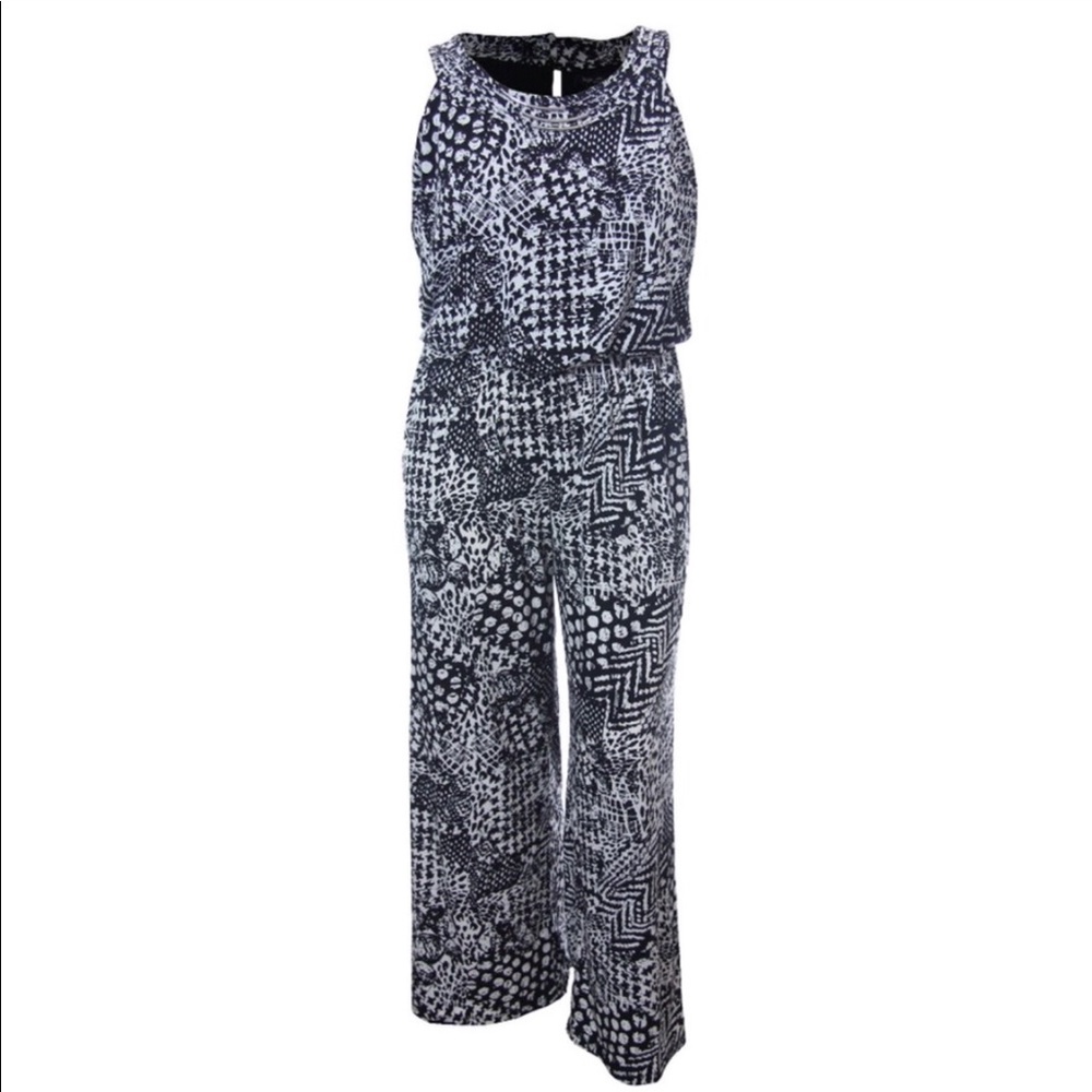 Black and Whit Jumpsuit